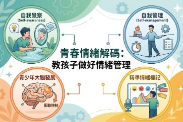【蘆洲永平分館】 115多元閱讀 「青春情緒解碼：教孩子做好情緒管理」